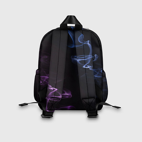 Детский рюкзак Color black blue pink / 3D-принт – фото 2
