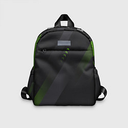 Детский рюкзак Color black green, цвет: 3D-принт