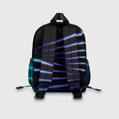 Детский рюкзак Color black blue / 3D-принт – фото 2