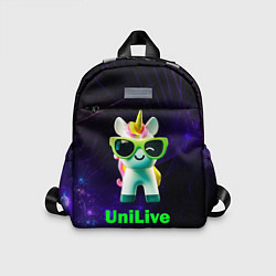 Детский рюкзак Единорог Unilive, цвет: 3D-принт