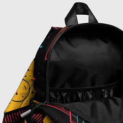 Детский рюкзак Недовольный инопланетянин, цвет: 3D-принт — фото 2