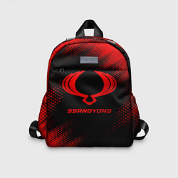 Детский рюкзак SsangYong - red gradient, цвет: 3D-принт