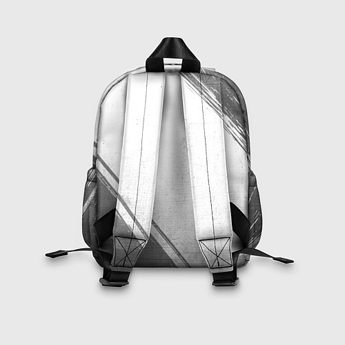 Детский рюкзак Real Madrid - white gradient вертикально / 3D-принт – фото 2