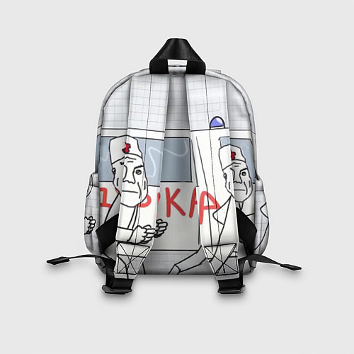 Детский рюкзак Дурка мем скорая / 3D-принт – фото 2
