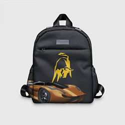Детский рюкзак Lamborghini - motorsport, цвет: 3D-принт