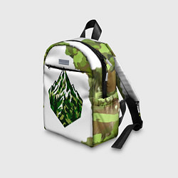 Детский рюкзак Камуфляж альпениста, цвет: 3D-принт — фото 2