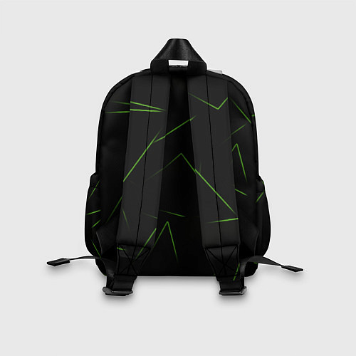 Детский рюкзак Color green line / 3D-принт – фото 2