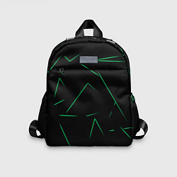 Детский рюкзак Color light green line, цвет: 3D-принт