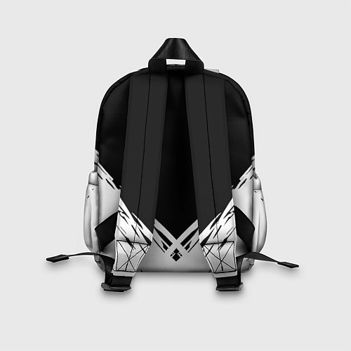 Детский рюкзак Barcelona x borussia краски / 3D-принт – фото 2