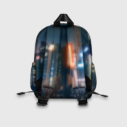Детский рюкзак Мужчина в стиле киберпанка / 3D-принт – фото 2