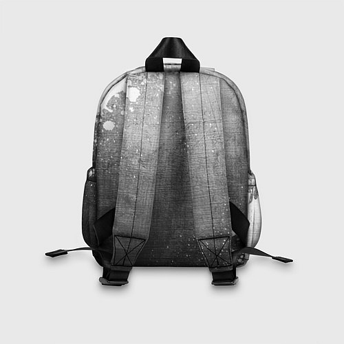 Детский рюкзак The Sims - grey gradient по-центру / 3D-принт – фото 2