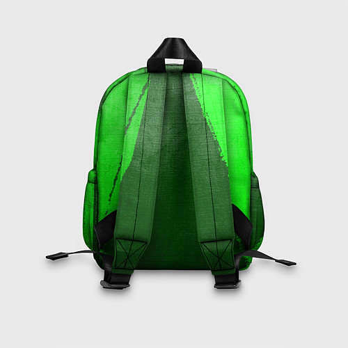Детский рюкзак Genesis - green gradient по-центру / 3D-принт – фото 2