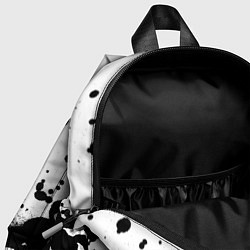 Детский рюкзак Брызги черной краски, цвет: 3D-принт — фото 2