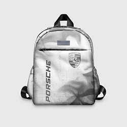 Детский рюкзак Porsche - white gradient вертикально, цвет: 3D-принт