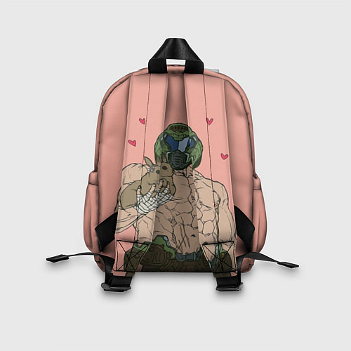 Детский рюкзак Палач рока с кроликом / 3D-принт – фото 2