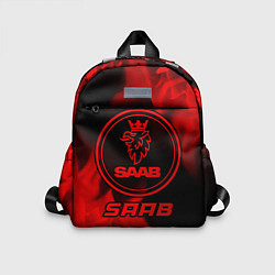 Детский рюкзак Saab - red gradient, цвет: 3D-принт