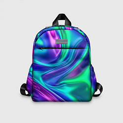 Детский рюкзак Neon waves, цвет: 3D-принт