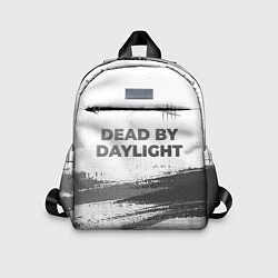 Детский рюкзак Dead by Daylight - white gradient посередине, цвет: 3D-принт