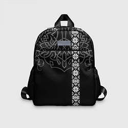 Детский рюкзак Славянские символы традиции народа, цвет: 3D-принт
