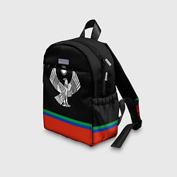 Детский рюкзак Дагестан цвета, цвет: 3D-принт — фото 2