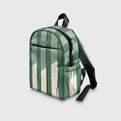 Детский рюкзак Зеленые полосы, цвет: 3D-принт — фото 2