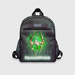 Детский рюкзак Skyrim gold logo Dragonborn