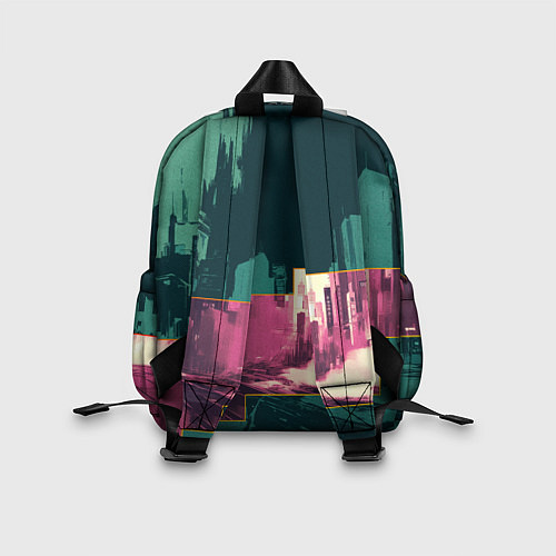 Детский рюкзак Дрифтующий спорткар / 3D-принт – фото 2