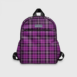 Детский рюкзак Color pink checkerboard