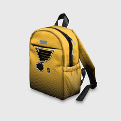 Детский рюкзак Сент Луис Блюз - желтый градиент, цвет: 3D-принт — фото 2