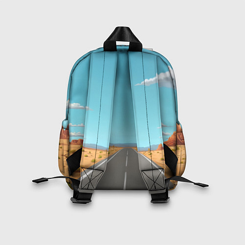 Детский рюкзак Летящий в даль Гомер - Ария / 3D-принт – фото 2