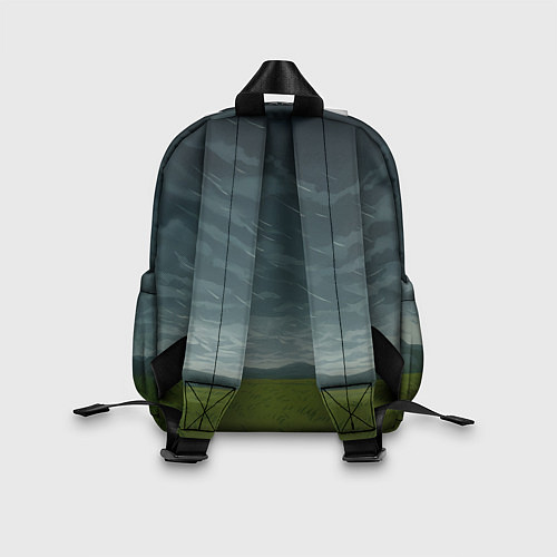 Детский рюкзак Утенок самурай - медитация / 3D-принт – фото 2