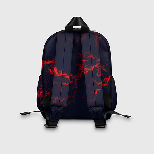 Детский рюкзак Lightning red glow / 3D-принт – фото 2