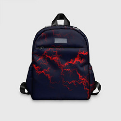 Детский рюкзак Lightning red glow, цвет: 3D-принт