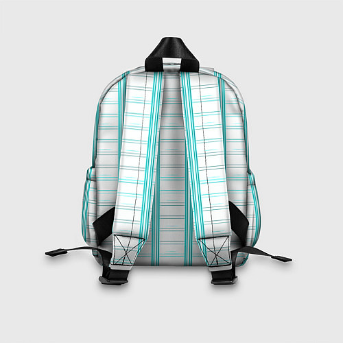 Детский рюкзак Color white cage / 3D-принт – фото 2