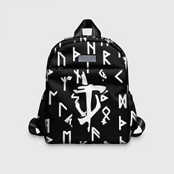 Детский рюкзак Doom магические символы, цвет: 3D-принт