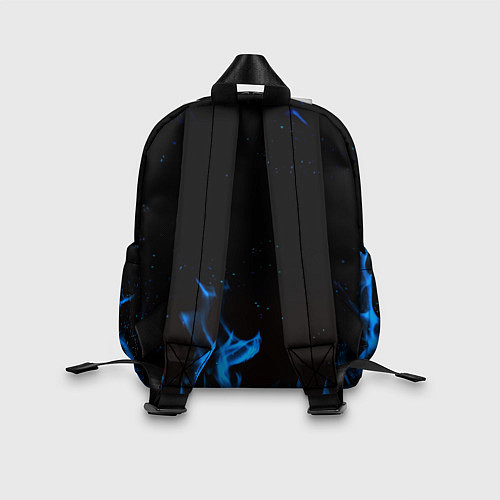 Детский рюкзак Дум огонь лого / 3D-принт – фото 2