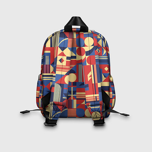 Детский рюкзак Геометрический карнавал / 3D-принт – фото 2