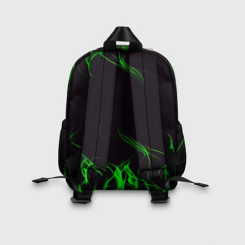 Детский рюкзак Doom кислотное лого / 3D-принт – фото 2