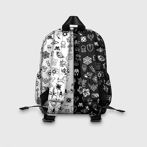 Детский рюкзак Doom ачивки паттерн / 3D-принт – фото 2