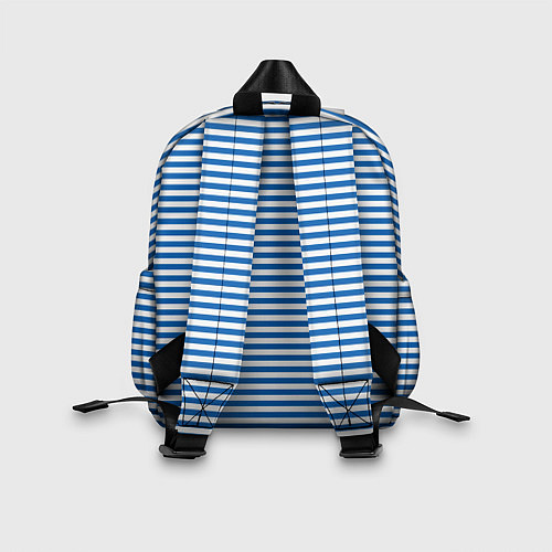 Детский рюкзак Тельняшка десантника с полосами / 3D-принт – фото 2