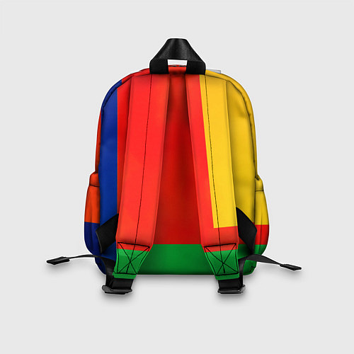 Детский рюкзак Австралийский ретро солдат поп-арт / 3D-принт – фото 2