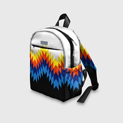 Детский рюкзак Олдскульный паттерн, цвет: 3D-принт — фото 2