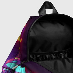 Детский рюкзак Ночёвка Бендера на планете светящихся гигантских г, цвет: 3D-принт — фото 2