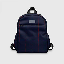 Детский рюкзак Color dark blue red crosses