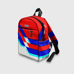 Детский рюкзак Doom geometry cyber sport, цвет: 3D-принт — фото 2