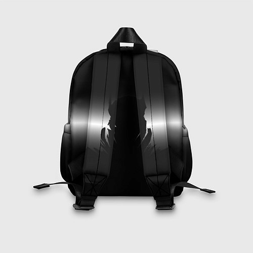 Детский рюкзак Силуэт Бэтмена - градиент / 3D-принт – фото 2