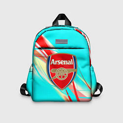 Детский рюкзак Arsenal stripes, цвет: 3D-принт