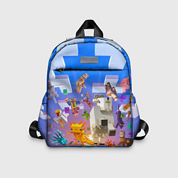 Детский рюкзак Майнкрафт - мобы и герои