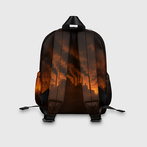 Детский рюкзак Коррозия металла / 3D-принт – фото 2