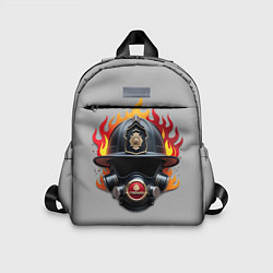 Детский рюкзак Пожарник, цвет: 3D-принт